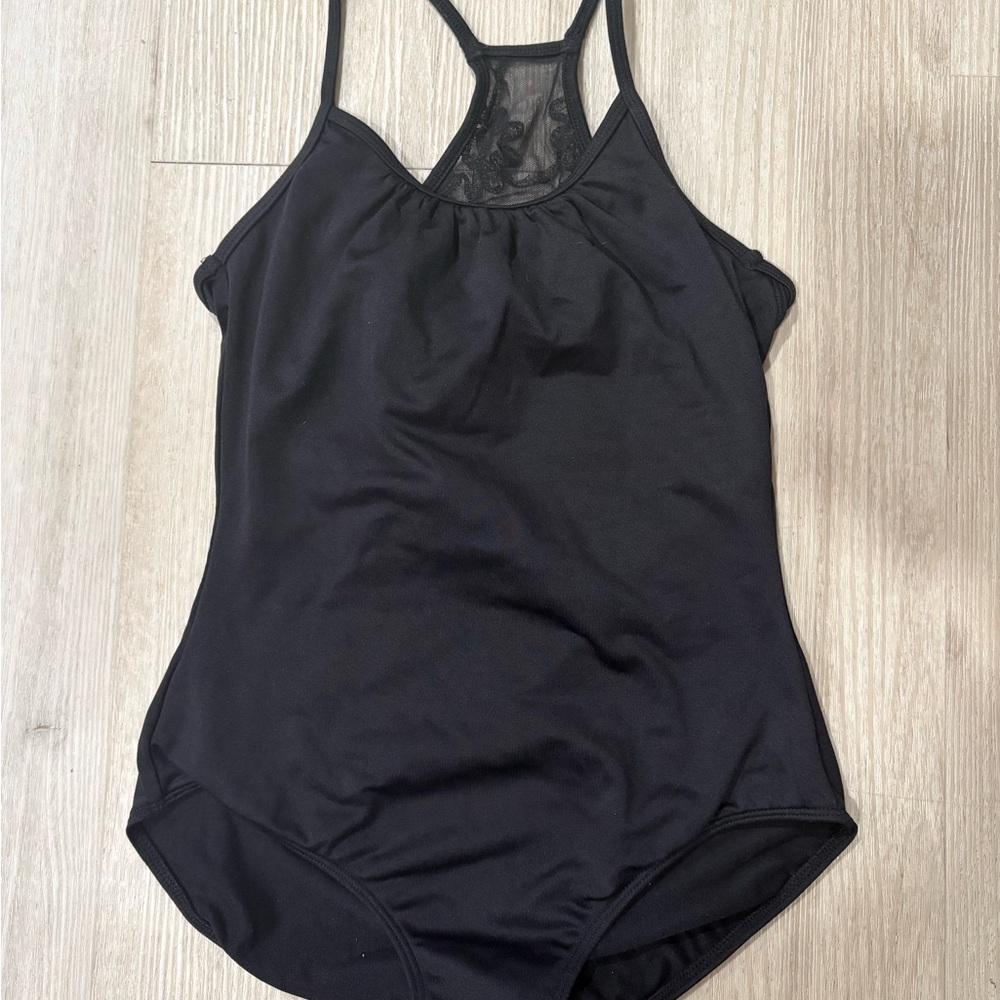 Black Ballet Leotard Size Child Medium